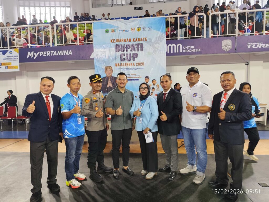 Dedikasi Tutor PKBM di Kejuaraan Karate Bupati Cup Majalengka 2026